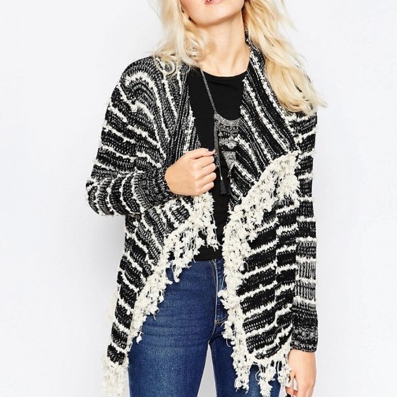 Fee Verte Cardigan With Fringe | Poshmark